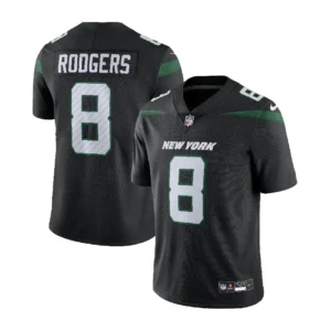 Aaron Rodgers Jersey Vapor Black