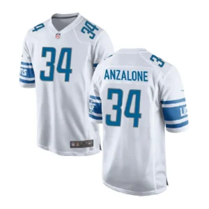 Alex Anzalone Jersey White