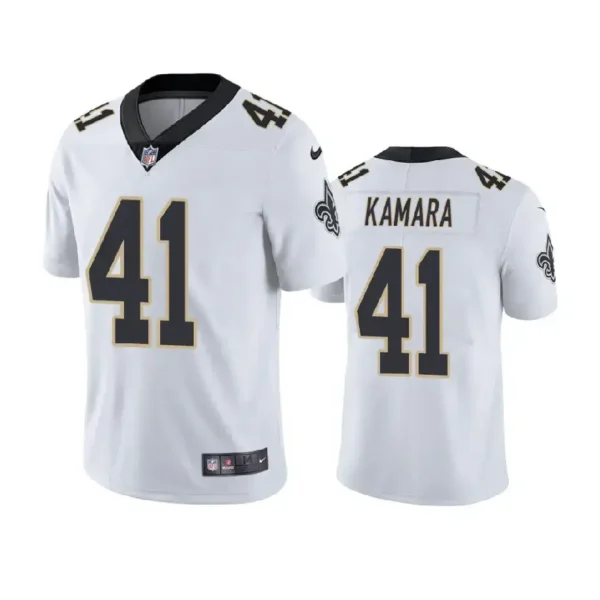 Alvin Kamara Jersey Vapor White