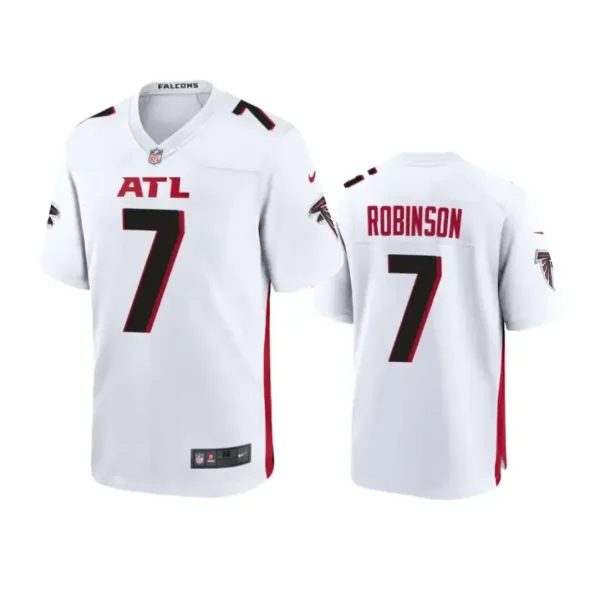 Bijan Robinson Jersey White