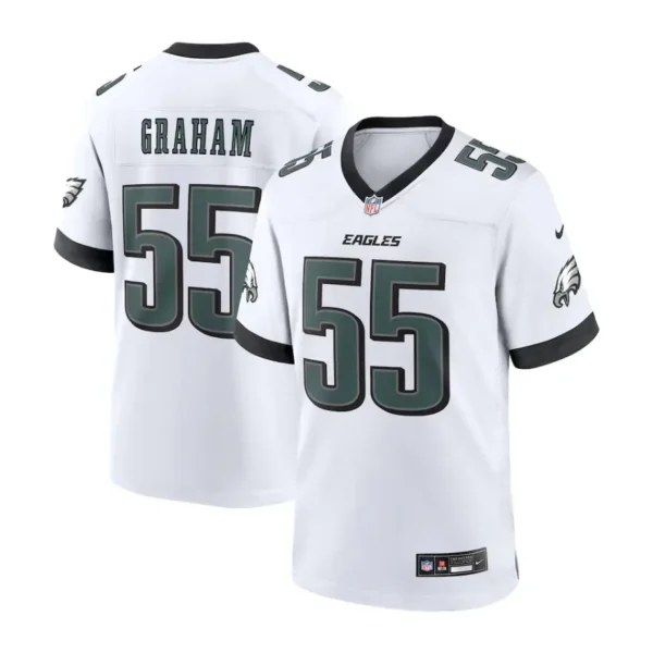 Brandon Graham Jersey White 