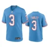 Caleb Farley Jersey Blue