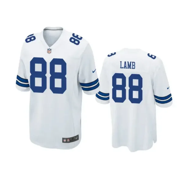 CeeDee Lamb Jersey White 