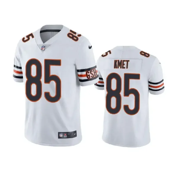 Cole Kmet Jersey Vapor White