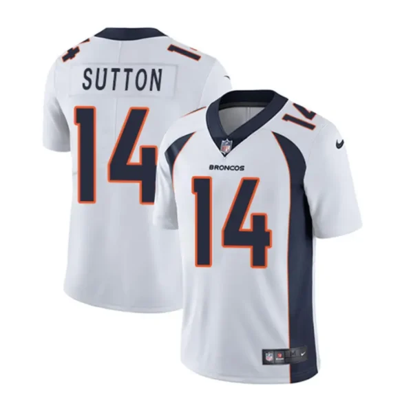 Courtland Sutton Jersey Vapor White