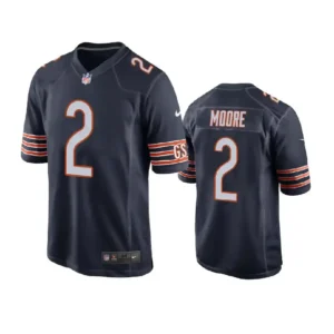 DJ Moore Jersey Navy