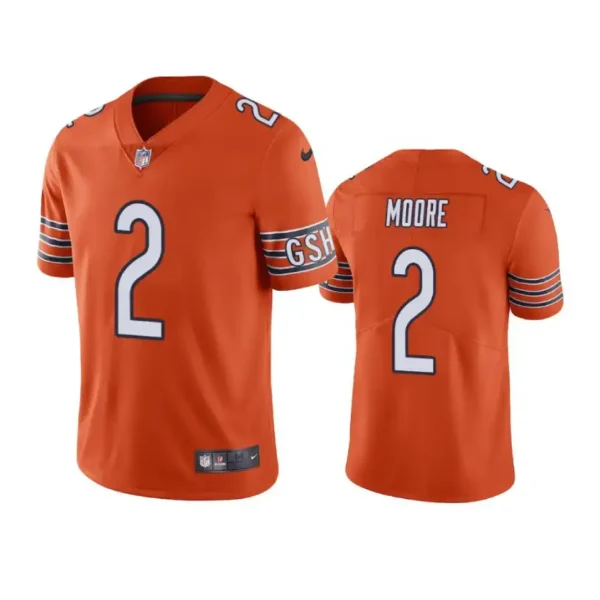 DJ Moore Jersey Vapor Orange