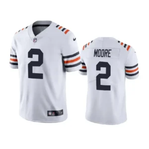 DJ Moore Jersey Vapor White