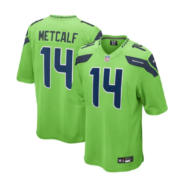 DK Metcalf Jersey Green 