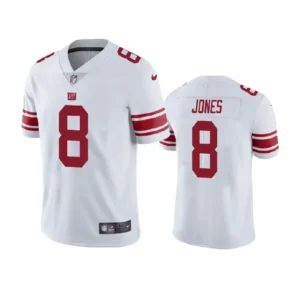 Daniel Jones Jersey Vapor White