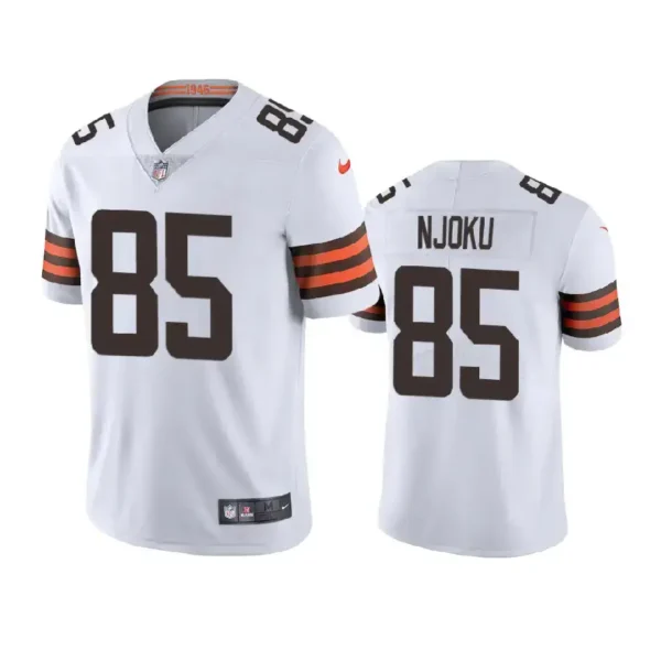 David Njoku Jersey Vapor White