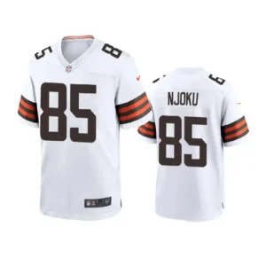 David Njoku Jersey White