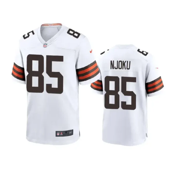 David Njoku Jersey White