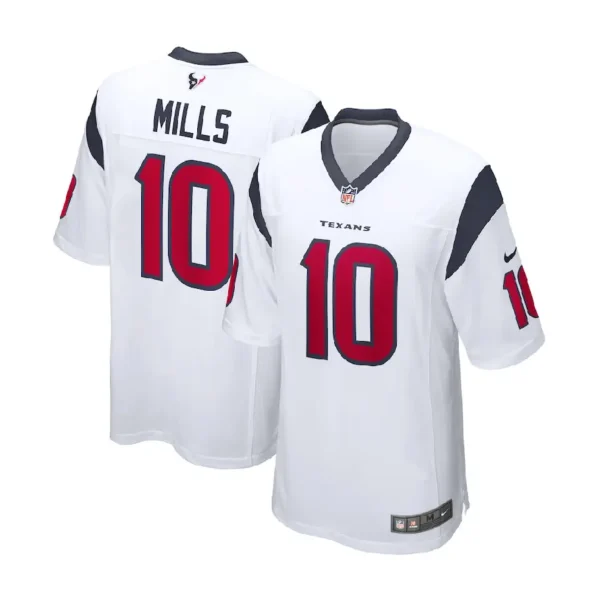 Davis Mills Jersey White 