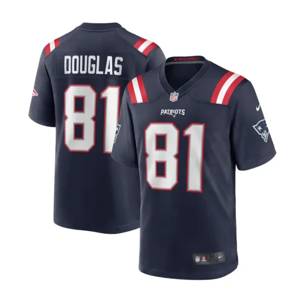 Demario Douglas Jersey Navy