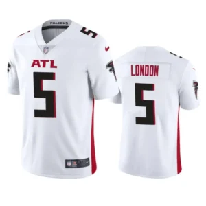 Drake London Jersey Vapor White