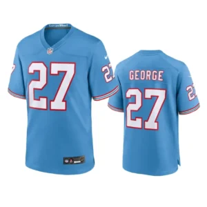 Eddie George Jersey Blue