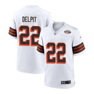 Grant Delpit Jersey White