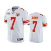 Harrison Butker Jersey Vapor White