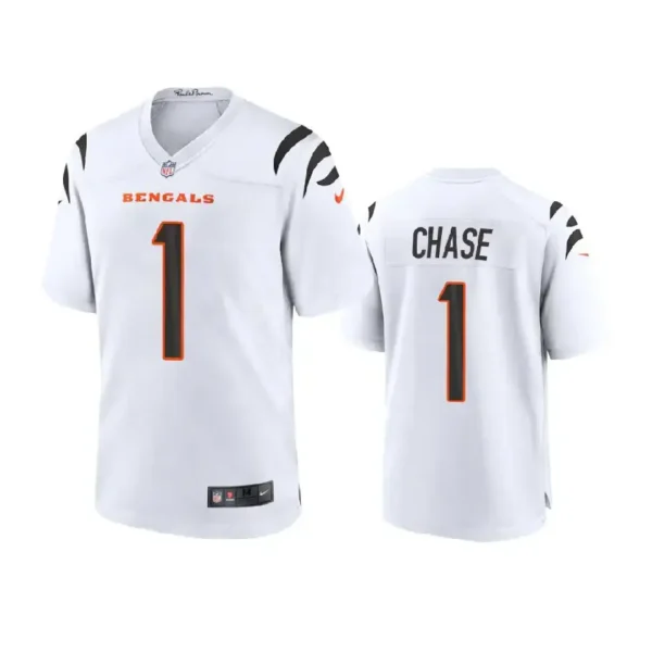 Ja’Marr Chase Jersey White