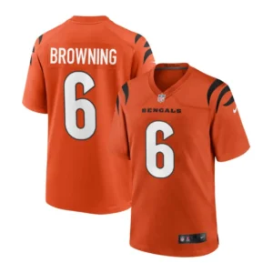 Jake Browning Jersey Orange