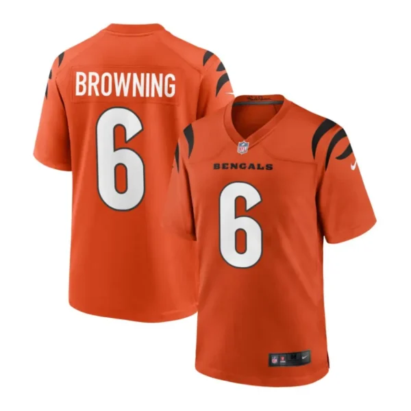 Jake Browning Jersey Orange