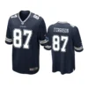 Jake Ferguson Jersey Navy 