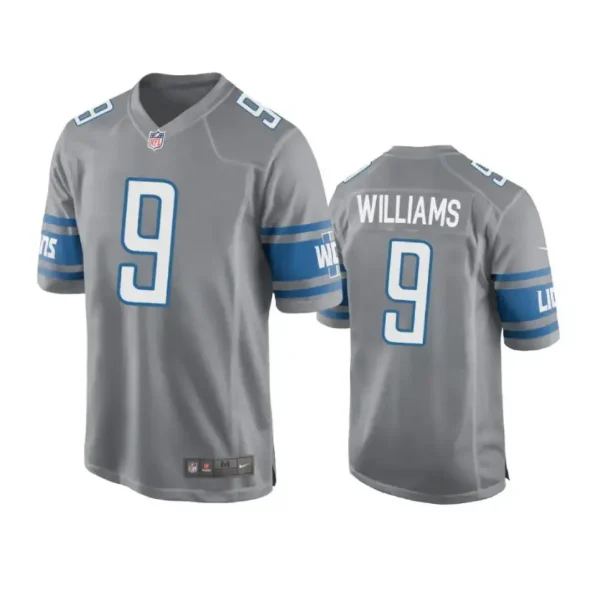 Jameson Williams Jersey Gray