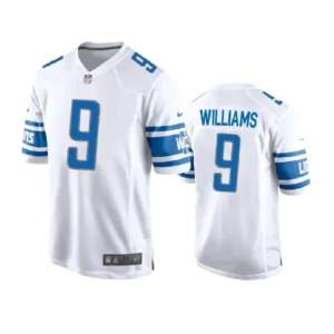 Jameson Williams Jersey White