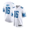 Jared Goff Jersey White