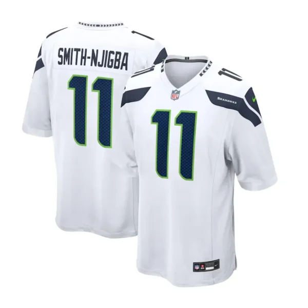 Jaxon Smith Njigba Jersey White 