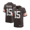 Joe Flacco Jersey Brown