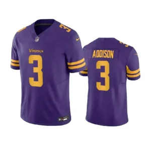 Jordan Addison Jersey Vapor Purple