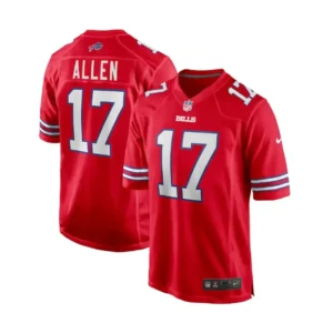 Josh Allen Jersey Red