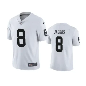 Josh Jacobs Jersey Vapor White