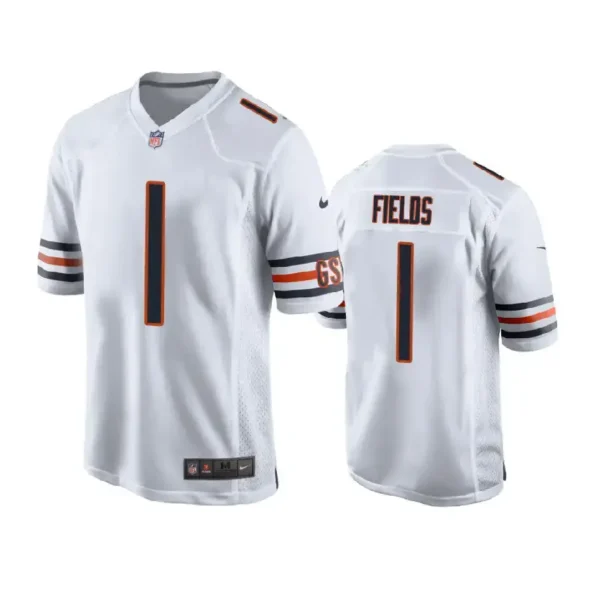 Justin Fields Jersey White