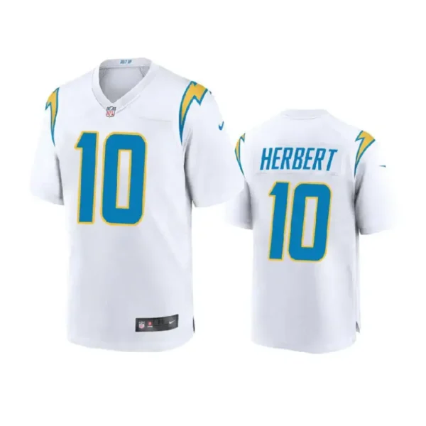 Justin Herbert Jersey White