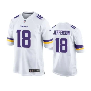 Justin Jefferson Jersey White