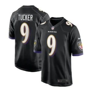 Justin Tucker Jersey Black