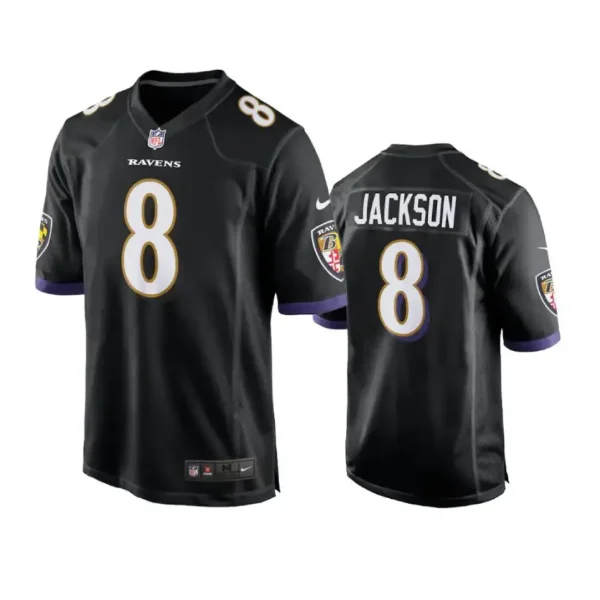 Lamar Jackson Jersey Black