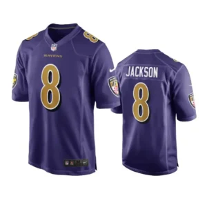 Lamar Jackson Jersey Purple