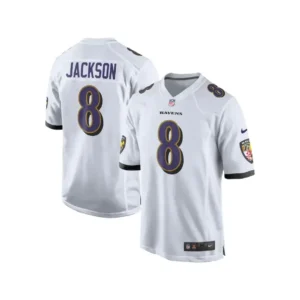 Lamar Jackson Jersey White