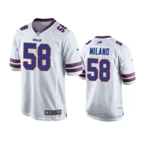 Matt Milano Jersey White