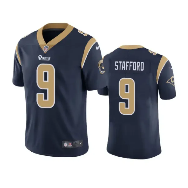 Matthew Stafford Jersey Vapor Navy