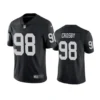 Maxx Crosby Jersey Vapor Black