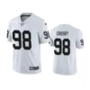 Maxx Crosby Jersey Vapor White