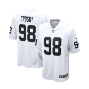 Maxx Crosby Jersey White 