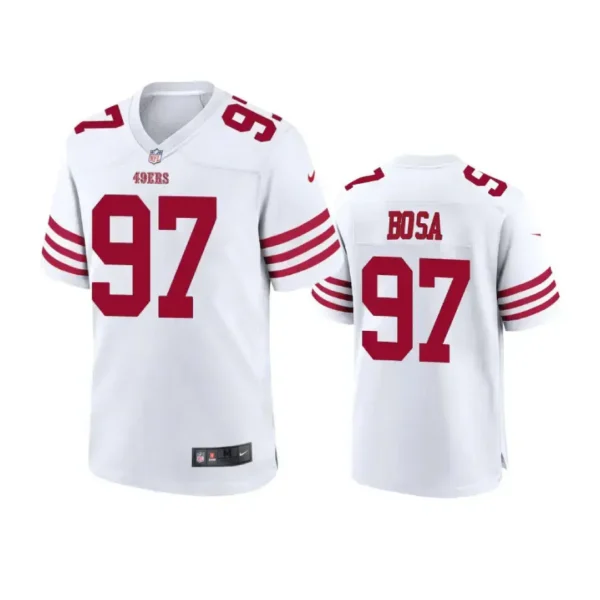 Nick Bosa Jersey White