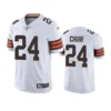 Nick Chubb Jersey Vapor White