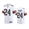 Nick Chubb Jersey White